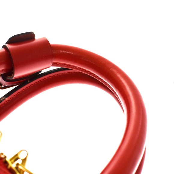 Keepall 45 Epi Leather Red Hand Bag - Picture 7 of 9